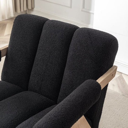 Blane Bedroom Chair Boucle Fabric