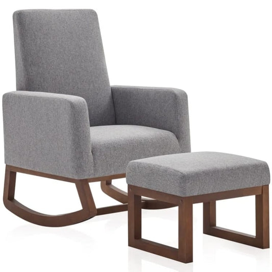 Elix Rocking Chair+Stool