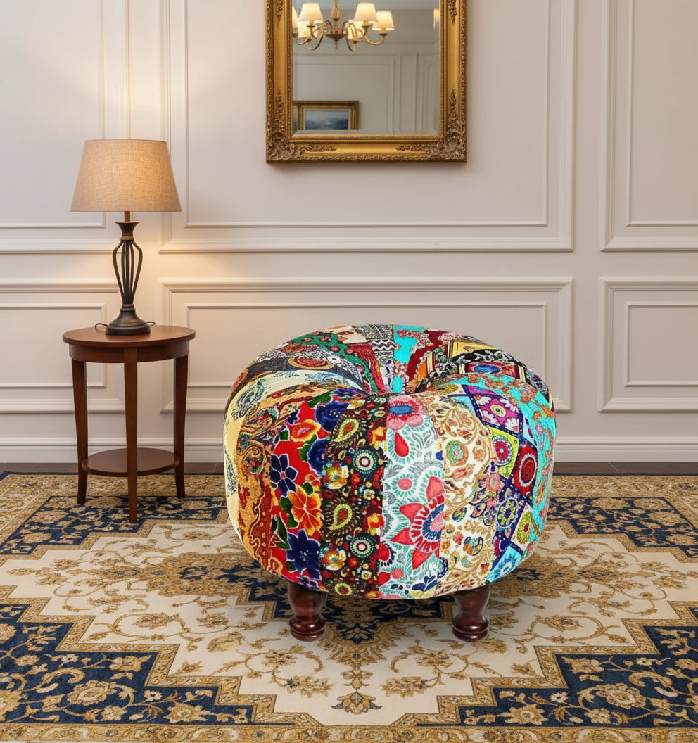 Emme Ottoman Stool