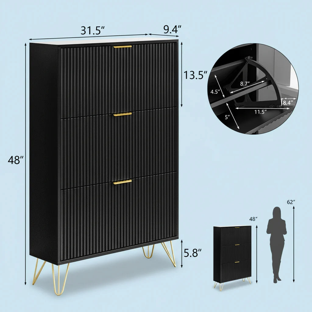 Blacky Shoe Rack