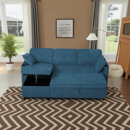 Mezi L Shape Sofa Cum Bed