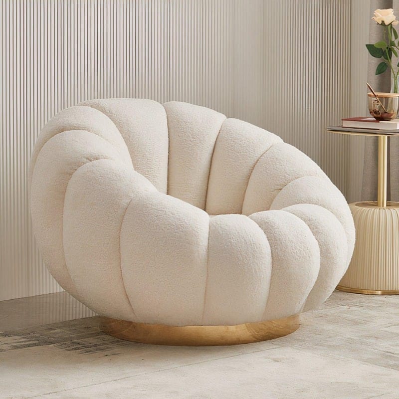 Aria Chair+Table Boucle Fabric