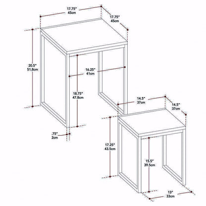 Zeta Nesting Table