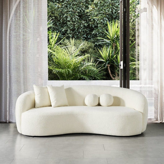Luca 3 Seater Sofa Boucle Fabric