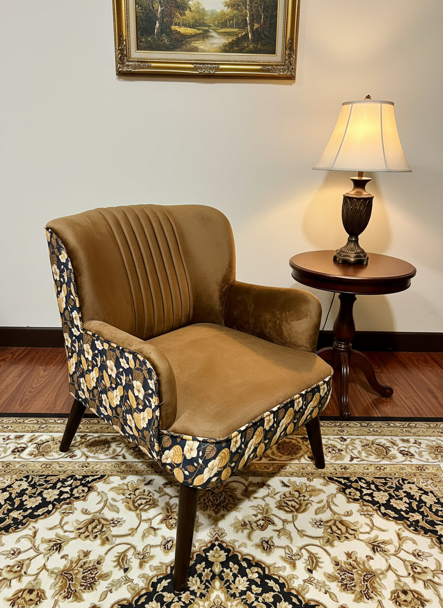 Azure Bedroom Chair