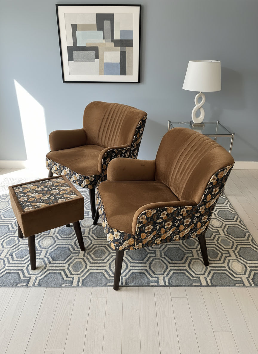Azure Bedroom Chair
