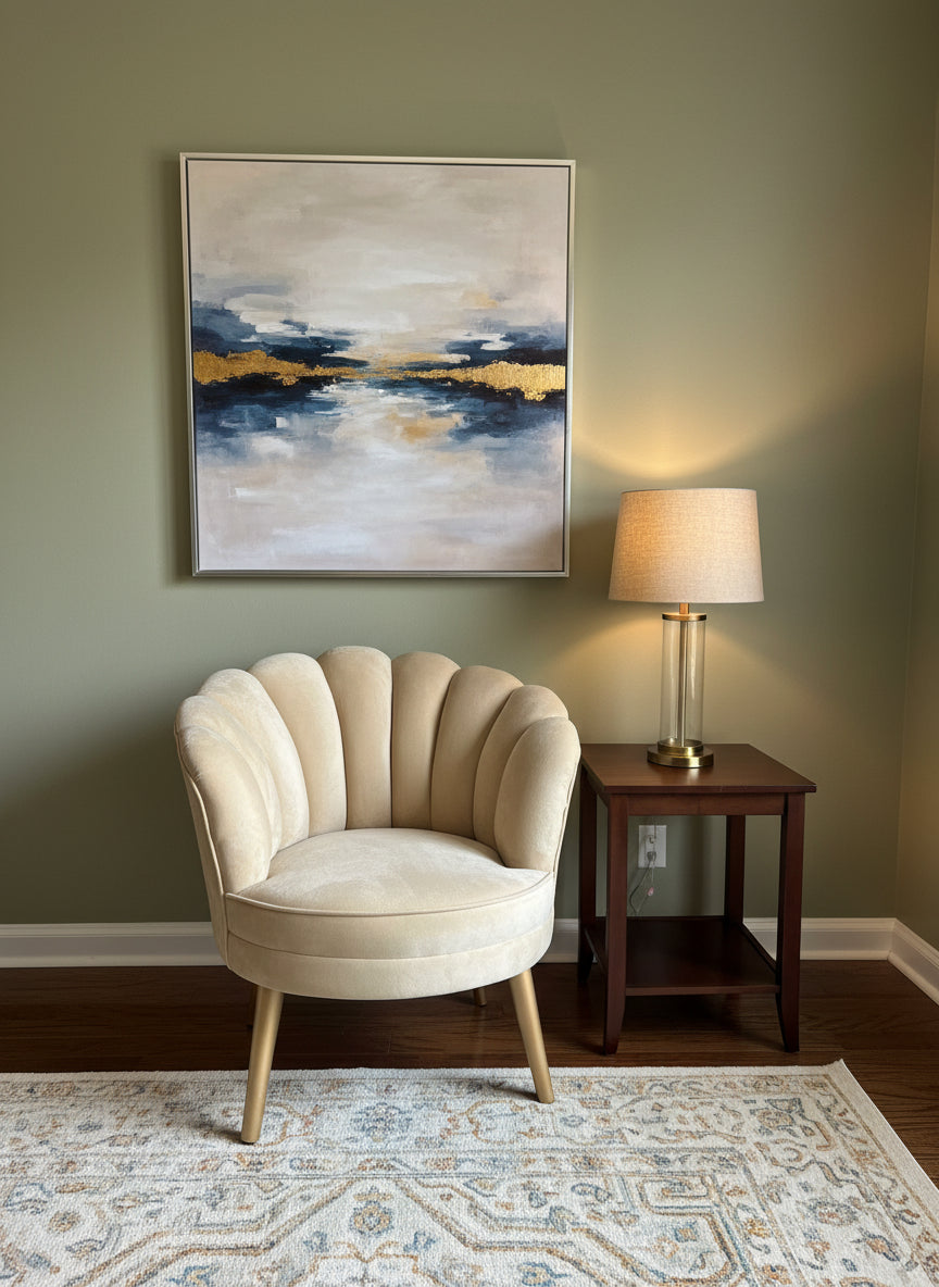 Flower Bedroom Chair