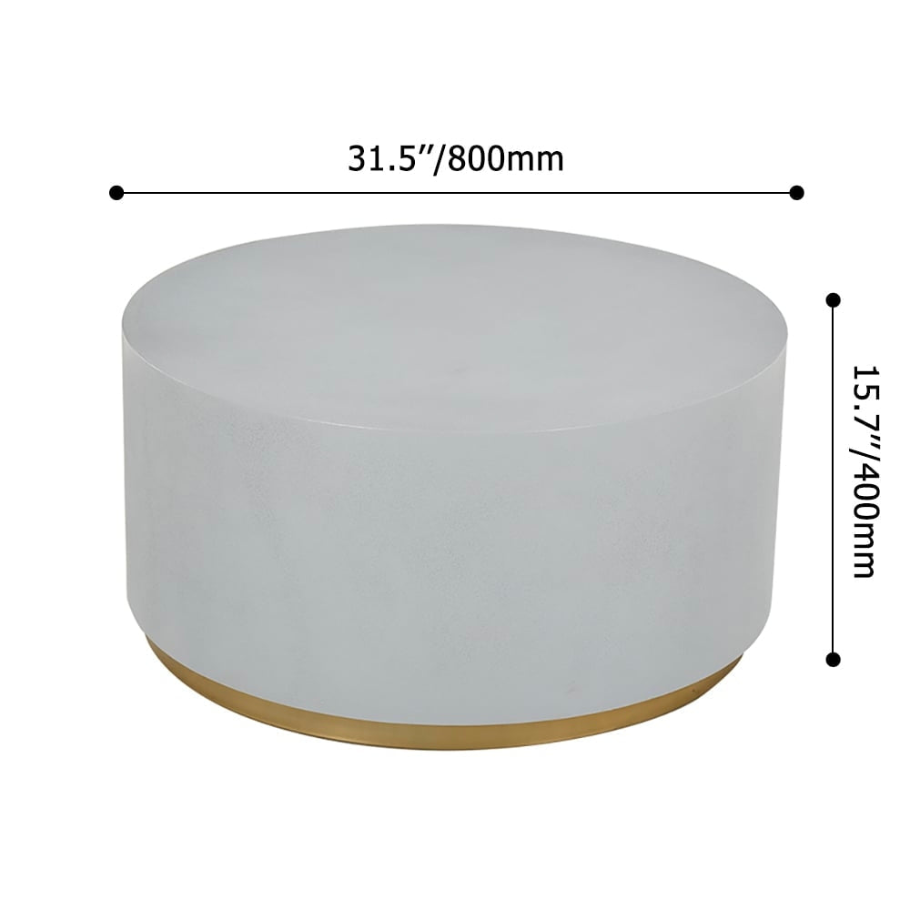Acrete Round Coffee Table/Center Table