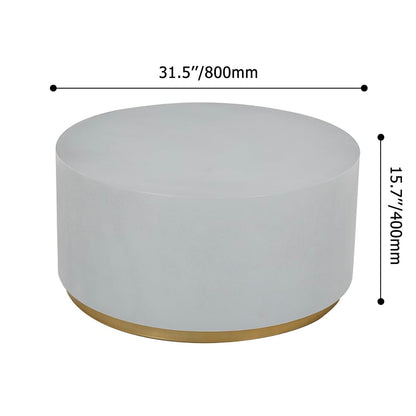 Acrete Round Coffee Table/Center Table